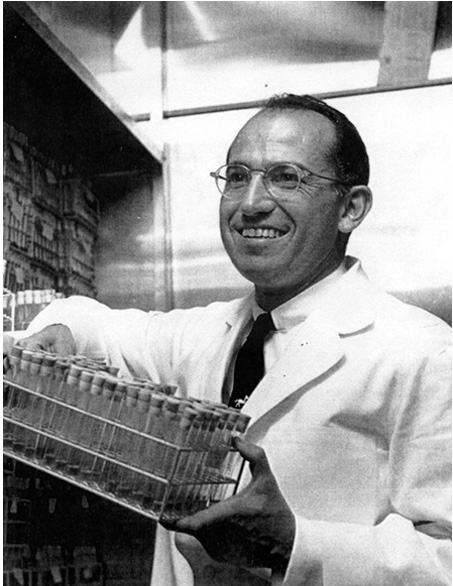 Jonas Salk Test Tubes